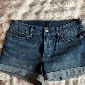 Lucky Brand Blue Jean Shorts with Distressed Color